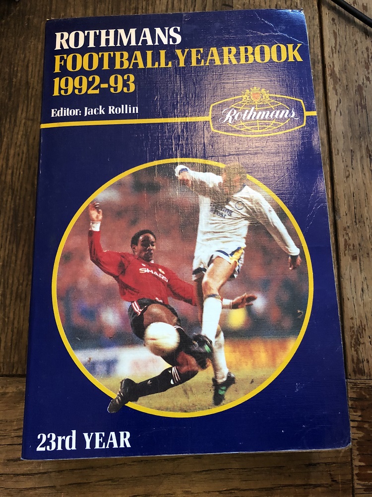 Rothmans Football Yearbook 1992/93