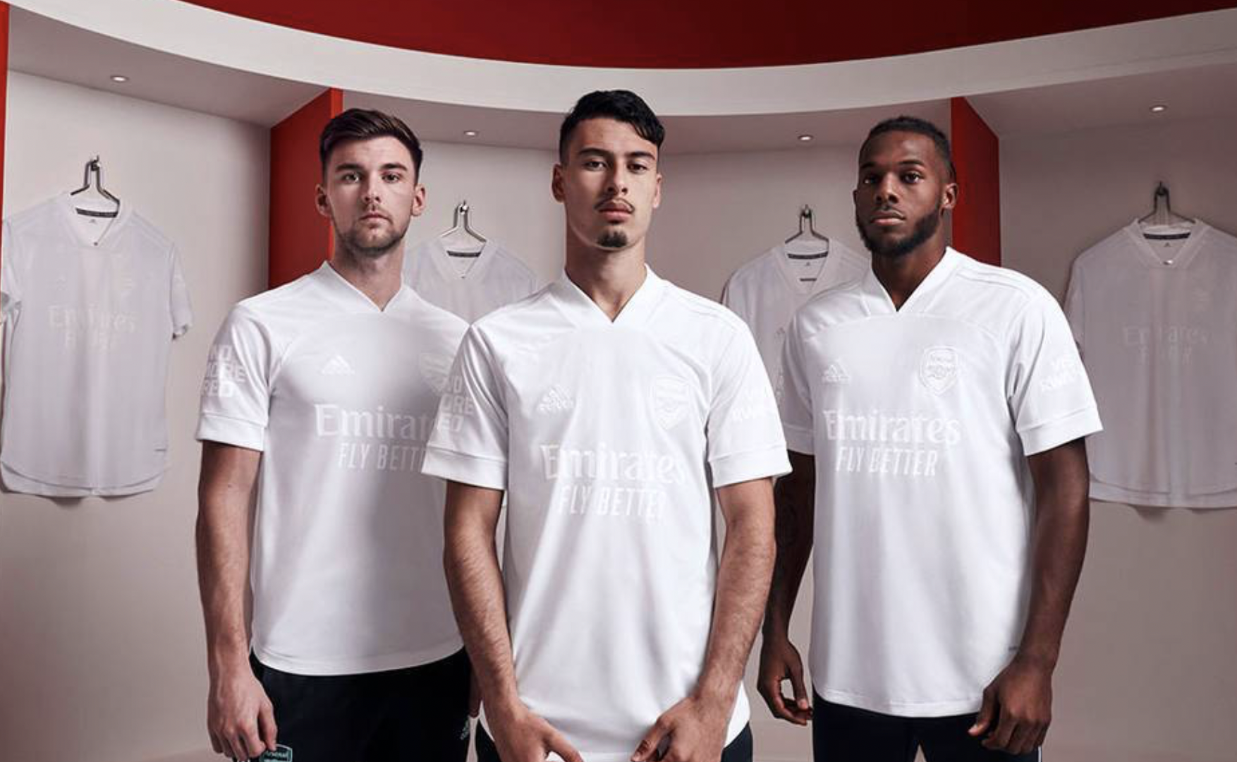 No More Red: Arsenal to don all white Adidas at Forest in bid to help fight