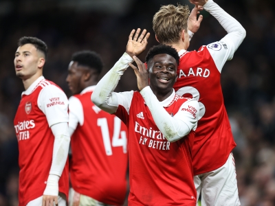 Arsenal attackers Bukayo Saka and Leandro Trossard nominated for ...